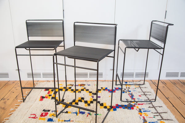 Vintage Flyline Barstools // ONH Item RH125