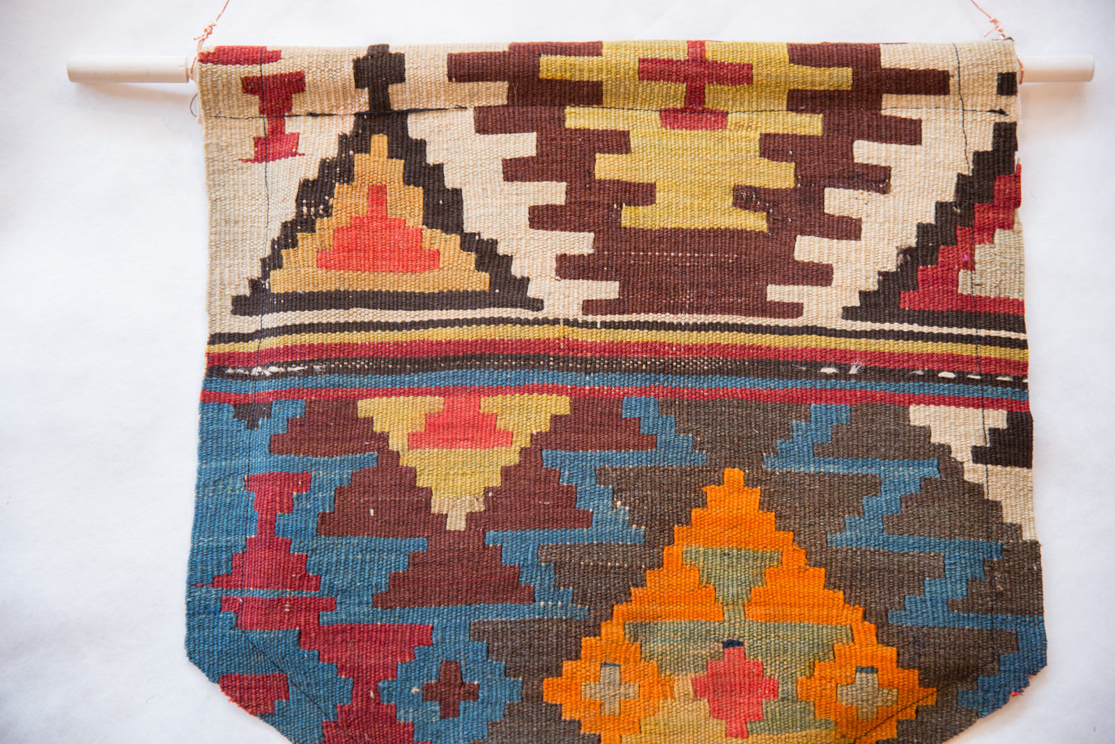 RUGLING 10: Limited Edition Kilim Rug Cork Board Flag // ONH Item RUGLING010 Image 1