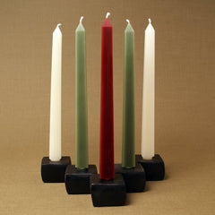 Made in NY Beeswax Candle Square Tapers Natural // ONH Item 3512 Image 2