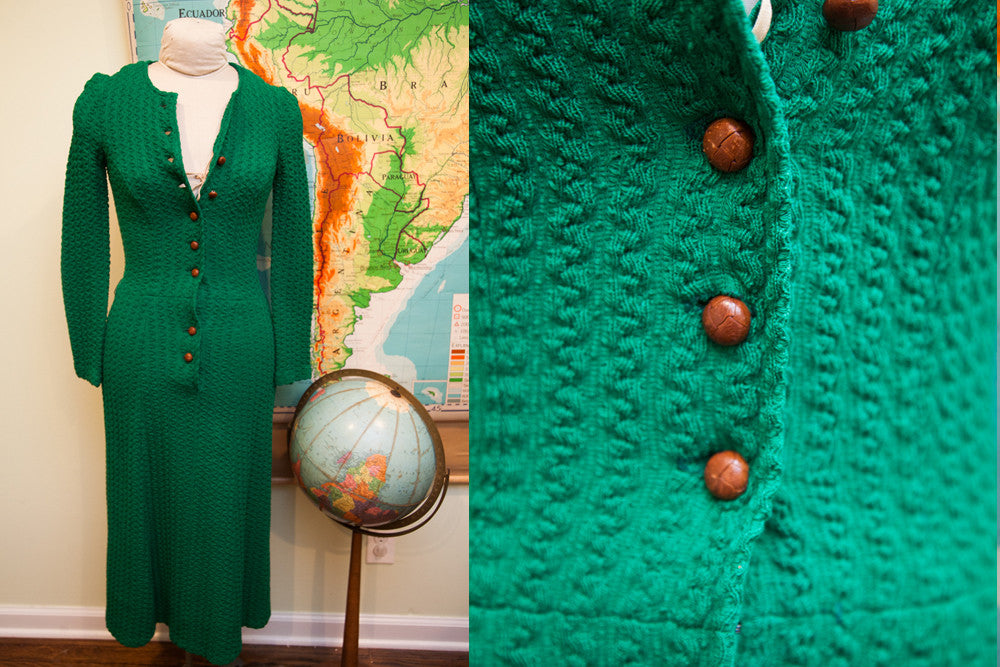 Vintage 60s Betsey Johnson Paraphernalia Green Dress // St. Patricks Day Outfit // Size 0 - 2 // ONH Item 1662