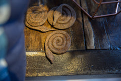 Vintage Coiled Iron Snake // ONH Item AB00131 Image 7