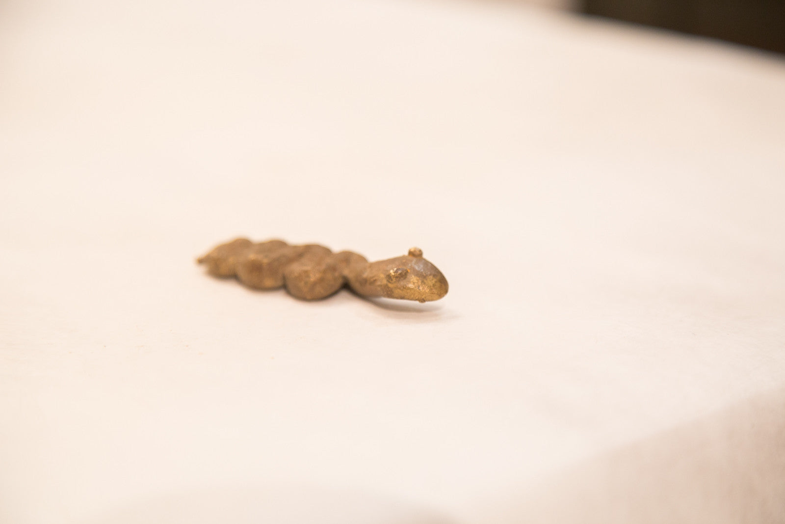 Vintage Bronze Twisty Snake Bronze Gold Weight