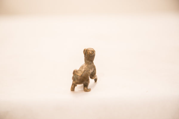 Antique Meerkat Bronze Gold Weight