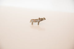 Vintage African Miniature Bronze Hippopotamus Figurine Image 2