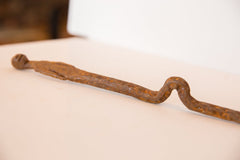 Vintage African Iron Stake Figure Sculpture Image 4