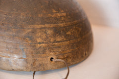 Vintage Hand Carved African Wooden Bowl Image 5