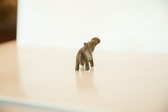 Vintage African Medium Bronze Turning Hippo // ONH Item ab00419 Image 4