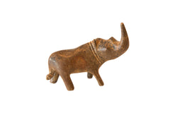Vintage African Medium Tri-Color Rhino // ONH Item ab00422