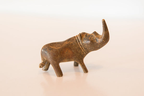 Vintage African Medium Tri-Color Rhino // ONH Item ab00422 Image 1
