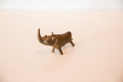 Vintage African Medium Tri-Color Rhino // ONH Item ab00422 Image 2