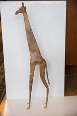 Vintage African Extra Large Bronze Giraffe // ONH Item ab00429 Image 1