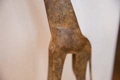 Vintage African Extra Large Bronze Giraffe // ONH Item ab00429 Image 3