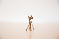 Vintage African Copper Gazelle with Dusty Patina // ONH Item ab00435 Image 3