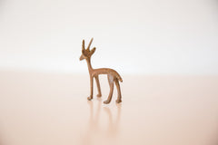 Vintage African Copper Gazelle with Dusty Patina // ONH Item ab00435 Image 4