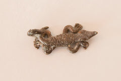 Vintage African Copper Lizard Pendant // ONH Item ab00440 Image 3