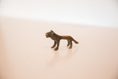 Vintage African Mini Lion with Dark Gold Patina // ONH Item ab00450 Image 2