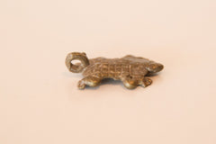 Vintage African Bronze Turtle Pendant // ONH Item ab00462 Image 2