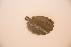 Vintage African Large Bronze Crocodile Medallion // ONH Item ab00467 Image 3