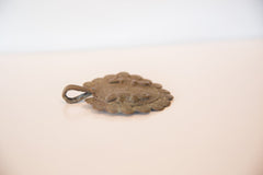Vintage African Large Bronze Chameleon Medallion // ONH Item ab00468 Image 4