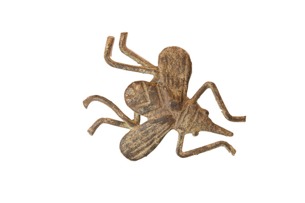 Vintage African Oversized Oxidized Bronze Insect // ONH Item ab00474