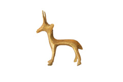 Vintage African Bronze Female Gazelle // ONH Item ab00475