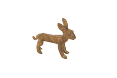 Vintage African Bronze Jack Rabbit // ONH Item ab00482