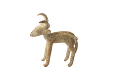 Vintage African Oxidized Bronze Antelope // ONH Item ab00489
