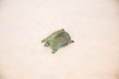 Vintage African Oxidized Copper Turtle // ONH Item ab00491 Image 1