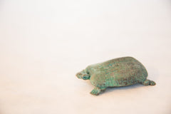 Vintage African Oxidized Copper Turtle // ONH Item ab00491 Image 3