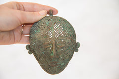 Vintage African Large Oxidized Copper Head // ONH Item ab00492 Image 4
