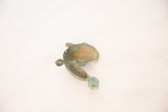 Vintage African Large Oxidized Copper Fish Pendant // ONH Item ab00494 Image 4