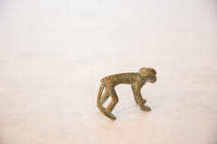 Vintage African Medium Oxidized Bronze Monkey // ONH Item ab00497 Image 3