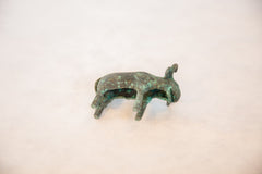 Vintage African Oxidized Copper Bull // ONH Item ab00504 Image 4