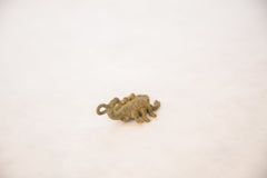 Vintage African Oxidized Bronze Scorpion Pendant // ONH Item ab00505 Image 2