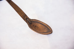 Vintage African Wooden Spoon // ONH Item ab00541 Image 4
