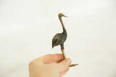 Vintage African Medium Bronze Ostrich // ONH Item ab00581 Image 3