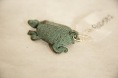 Vintage African Oxidized Copper Turtle // ONH Item ab00582 Image 3