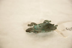Vintage African Oxidized Copper Turtle // ONH Item ab00582 Image 4