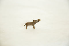 Vintage African Bronze Hippo Head Up // ONH Item ab00585 Image 1