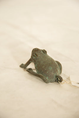 Vintage African Oxidized Copper Frog // ONH Item ab00589 Image 1