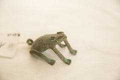 Vintage African Oxidized Copper Frog // ONH Item ab00589 Image 2