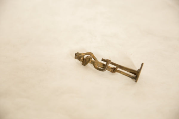 Vintage African Bronze Tribe Member // ONH Item ab00591 Image 1