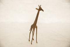 Vintage African Bronze Giraffe // ONH Item ab00594 Image 1