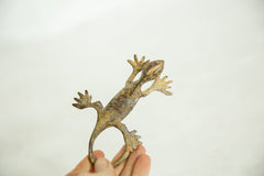 Vintage African Medium Bronze Gecko // ONH Item ab00602 Image 2