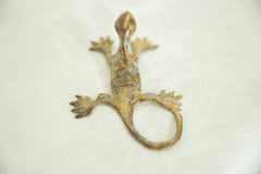 Vintage African Medium Bronze Gecko // ONH Item ab00602 Image 3