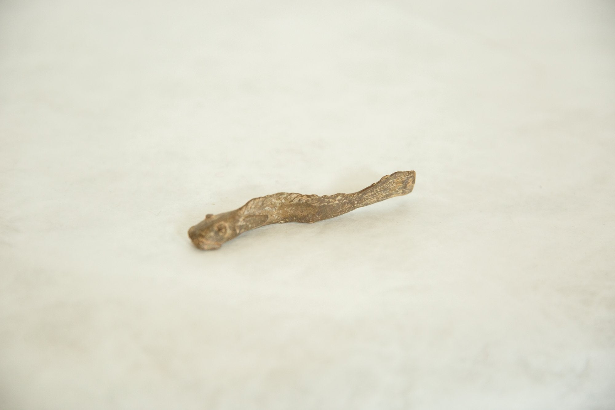 Vintage African Bronze Eel // ONH Item ab00603 Image 1