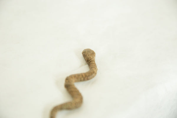 Vintage African Bronze Striped Snake // ONH Item ab00622 Image 2