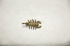 Vintage African Oxidized Bronze Scorpion Pendant // ONH Item ab00649 Image 3