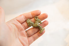 Vintage African Oxidized Bronze Rooster Pendant // ONH Item ab00650 Image 1