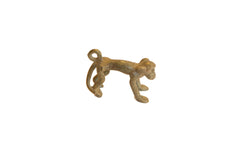 Vintage African Bronze Monkey Pendant // ONH Item ab00651